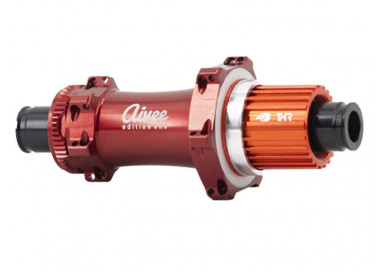 Edition One AIVEE Straight Pull rear hub red