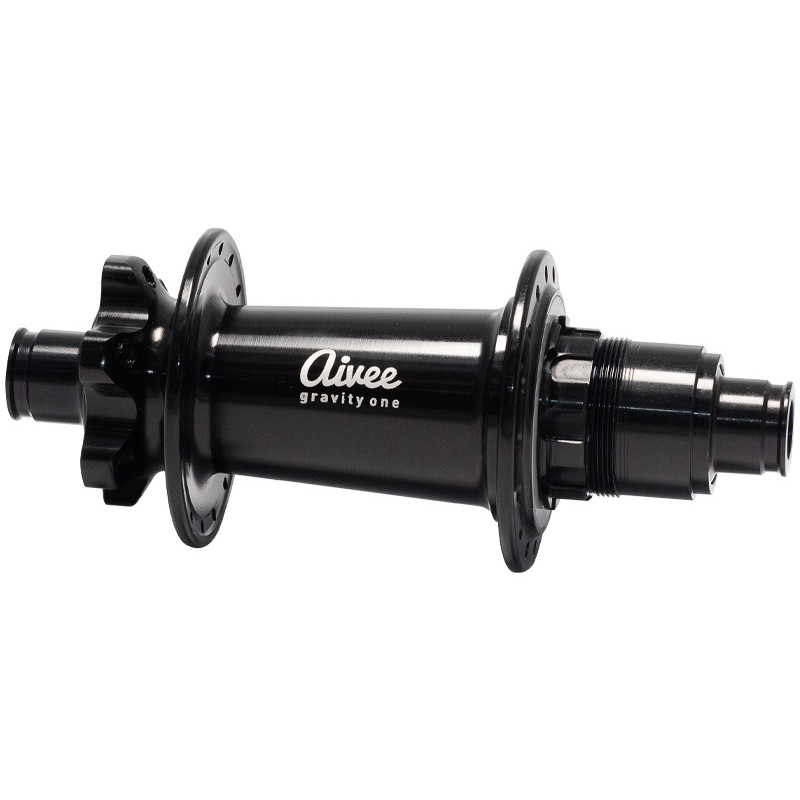 Rear hub for E-bicycle torque and gravity uses